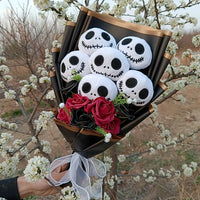Movie The Nightmare Before Christmas Jack Skellington Creativity Bouquet Funny Skull Birthday Valentine'S Halloween Gifts Good Vibrations