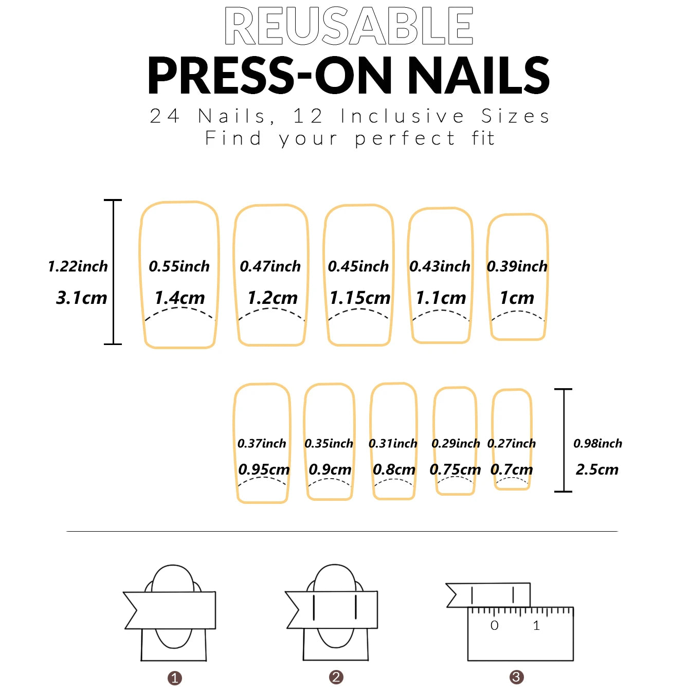 24pcs Press on Nails Short Almond Bowknot Black Press on Nails White Pearl Sweet French Tip Press on Nails Cute Nail Artificial Good Vibrations