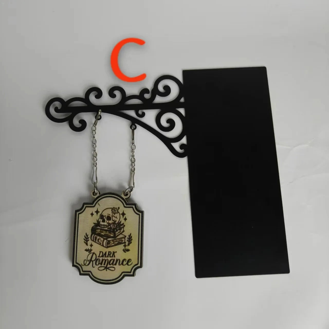 Book Nook Tavern Signs Book Page Divider Bookmark for Library Reading Organizer Creative Literary Decor Gift Good Vibrations