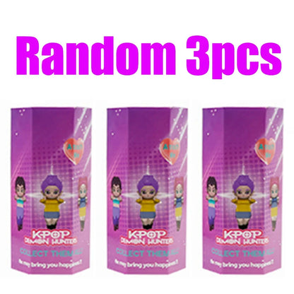 Hot Party Angel KPop Demon Hunters Blind Box Car Decoration Desktop Computer Screen Cupid Hand Fashion Play Doll Birthday Gift Good Vibrations