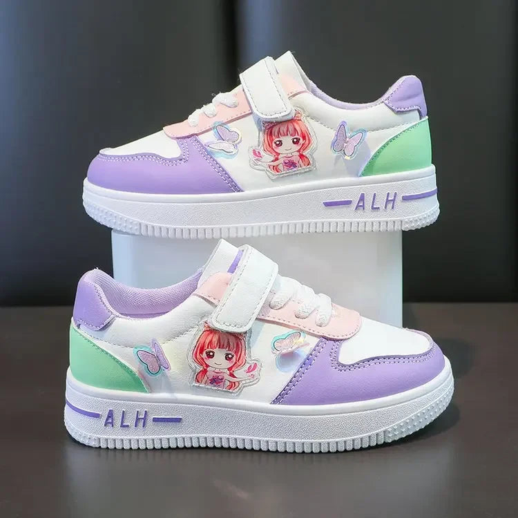 CKid Shoes Sneaker Shoe Boys Girls Baby Cartoon Canvas Sports Shoes Spring Autumn Children Board Shoes with Leisure New Fashion Good Vibrations