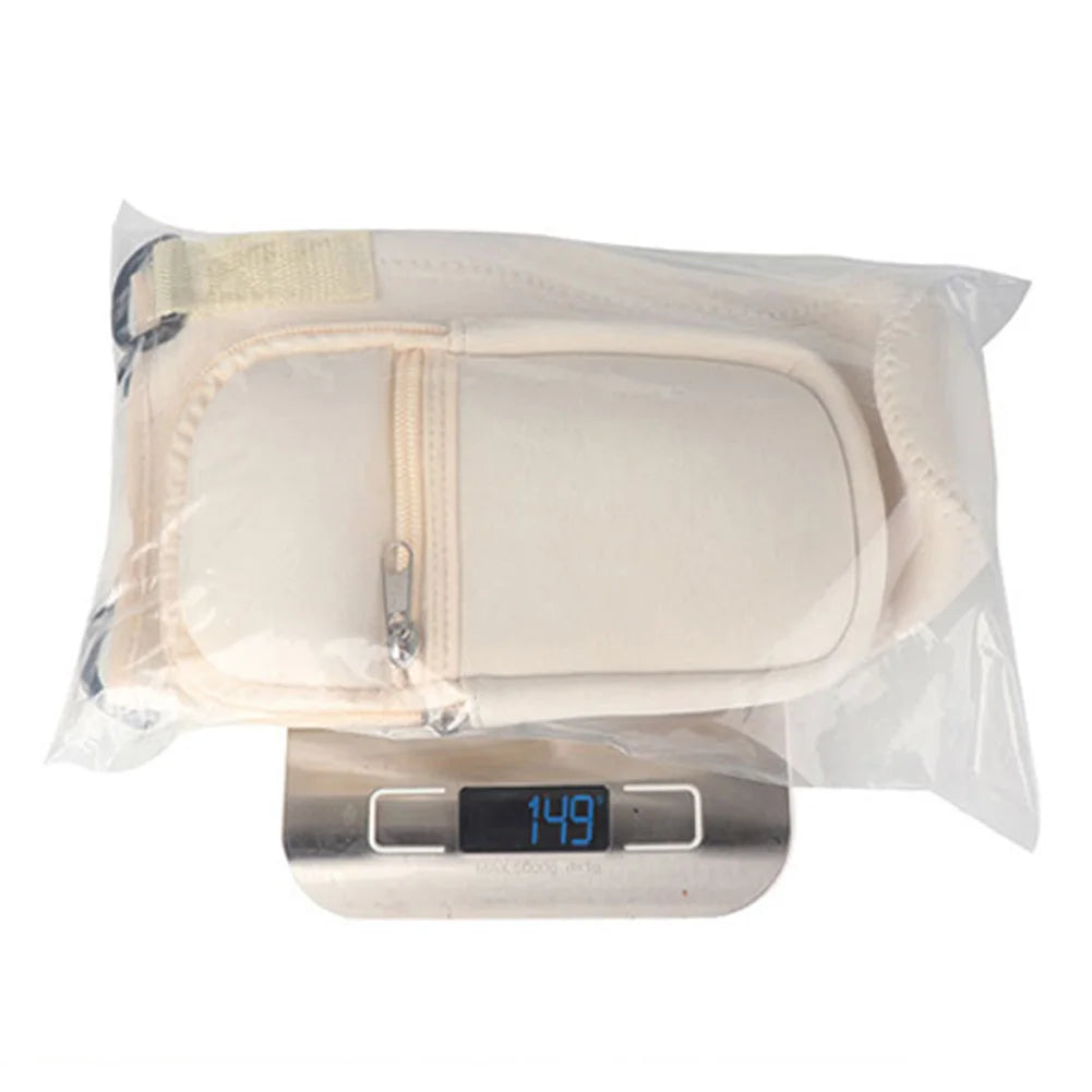 Portable Water Bottle Carrier Bag with Phone Pocket for Stanley 40oz Tumbler with Handle Neoprene Water Bottle Holder Pouch Good Vibrations