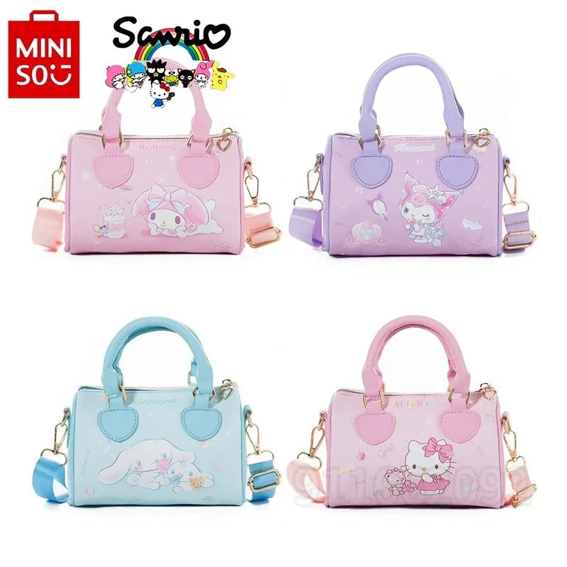 HelloKitty's New Mini Girl Handbag Luxury Brand Fashion Girl Shoulder Bag Cartoon Cute Shoulder Crossbody Bag High Quality Good Vibrations