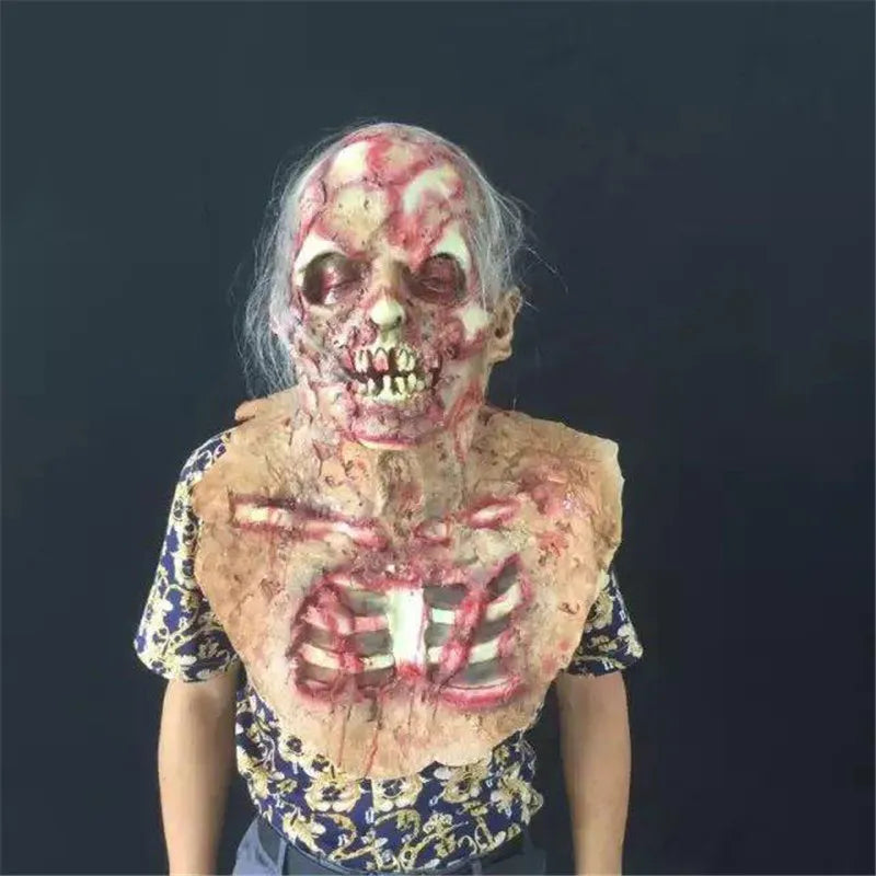 Halloween Horror Mask Zombie Masks Party Cosplay Bloody Disgusting Rot Face Scary Masque Masquerade Mascara Terror Masker Latex Good Vibrations