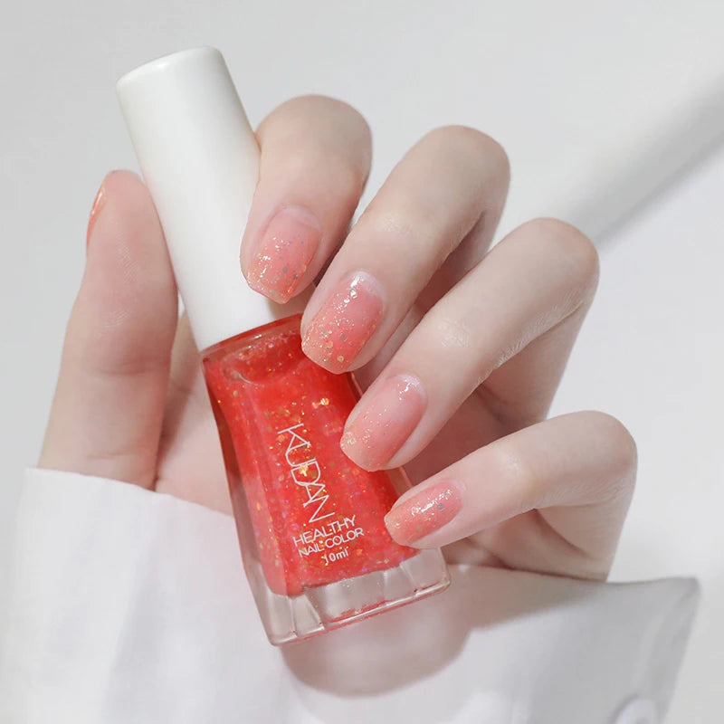 10ml Water-Base Nail Polish 40 Colors Air Dry Peel Off Nail Art For Manicure DIY Long Lasting Nail Supplies Painting Varnish Good Vibrations