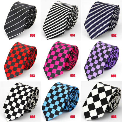 Mens Ties Slim 5cm (2in) Wedding Striped Dots Piano Skulls for Men Women Gravata Corbata Regalos Para Hombres Accessoires Homme Good Vibrations