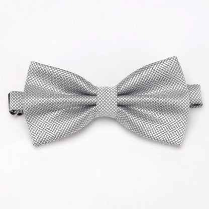Men Bowties Solid Color Butterfly Wedding Necktie for Boys Girls Candy Bowknot Accessories Plaids Multicolor Adjust Neck Bow Tie Good Vibrations