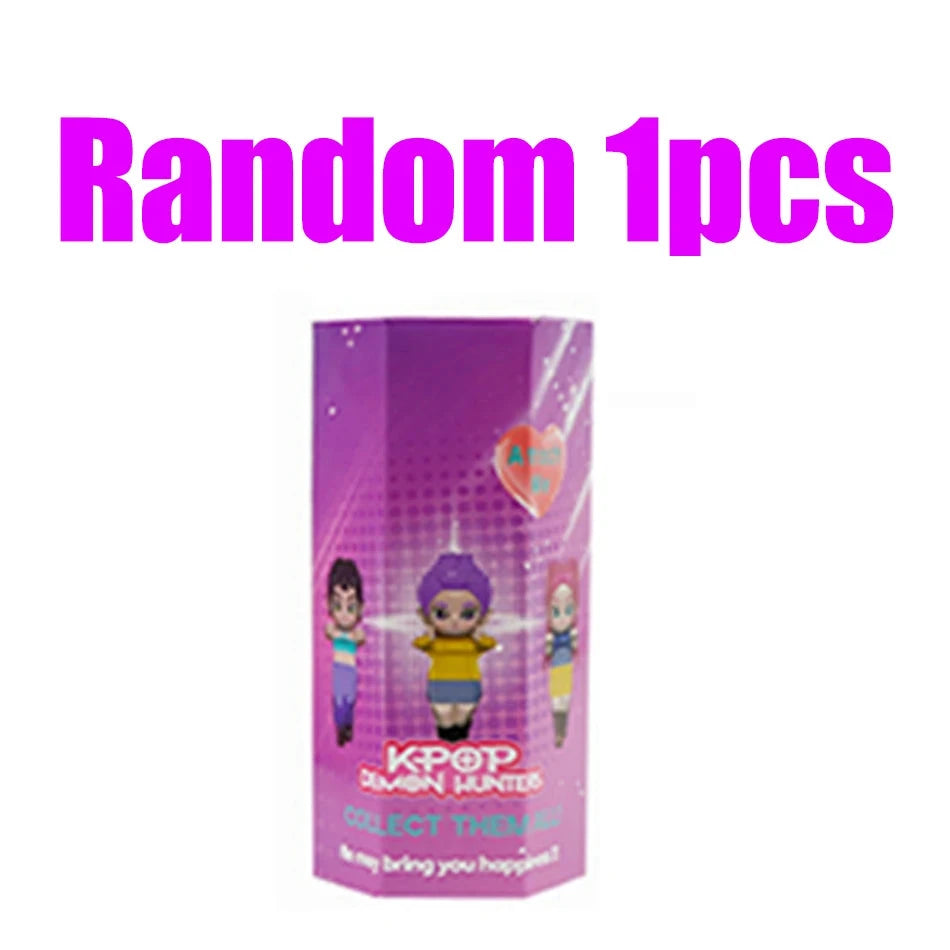 Hot Party Angel KPop Demon Hunters Blind Box Car Decoration Desktop Computer Screen Cupid Hand Fashion Play Doll Birthday Gift Good Vibrations