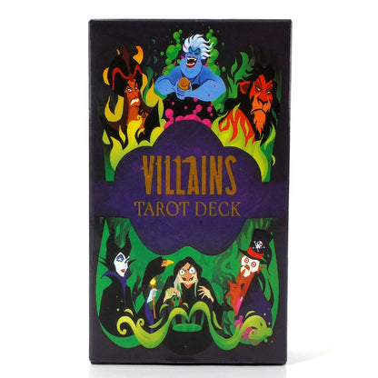 Tarot Oracle Card Mysterious Divination Comics Tarot Card Girl Card Game Board Game English Playing Cards Villains Tarot Deck Good Vibrations