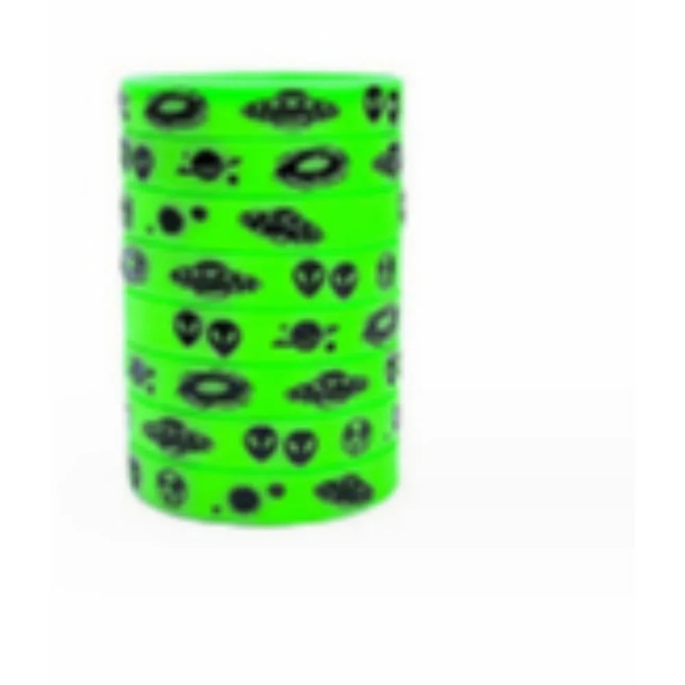 Halloween Costume Accessories Alien Glasses Alien Drop Earrings Alien Silicone Bracelet Good Vibrations