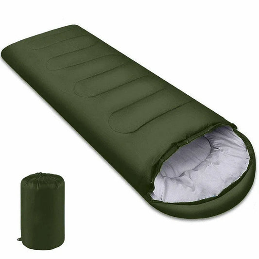Camping Sleeping Bag Ultralight Waterproof 4 Season Warm Envelope Backpacking Sleeping Bags for Outdoor Traveling Hiking Good Vibrations