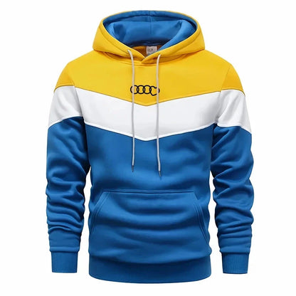 Men's Clothing Casual Sweatshirt Suit Sweatshirts for Men Daily Tricolor Hoodies Hot High Quality 2024 Sports Tracksuit Jogging Good Vibrations