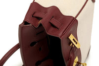 2025 Designer Handbag - Crossbody&Tote Luxury Leather Trim Canvas Bag Women Fashion Shoulder Purse Good Vibrations