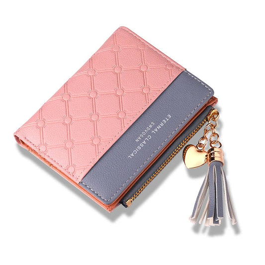 Purse Wallet Women Monederos Para Mujer Bolsa Feminina Money Bag Luxury Wallet Small Coin Purse Cute Wallets for Women Good Vibrations