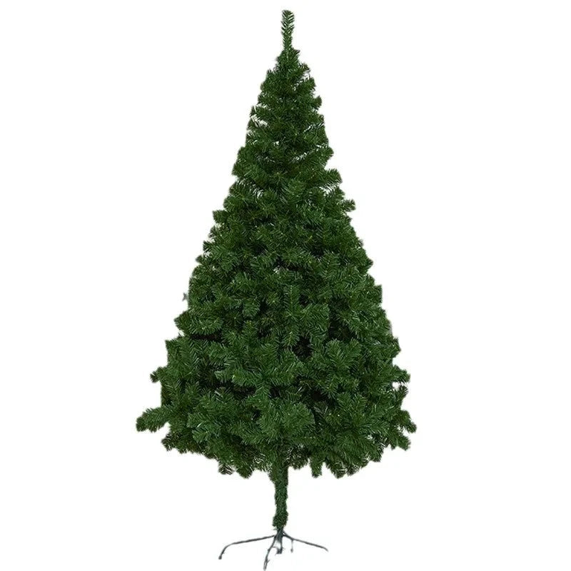 Christmas Tree PE Encrypted Christmas Decoration with Lights,Folding and Retractable Pine Needles,Christmas Tree Set Decoration Good Vibrations