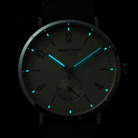 SEESTERN 2024 New Men Watch Automatic Business Wristwatches ST1701 Movement Ultra Thin Clock Top Brand Luxury  Fashion Casual Good Vibrations