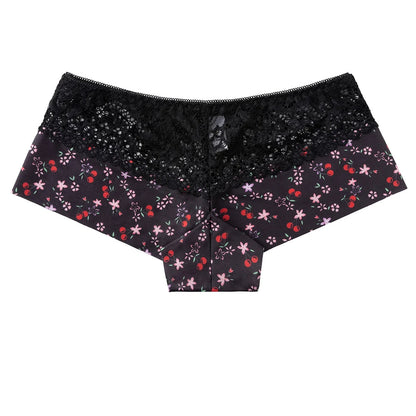 Women's Boxers Sexy Lace Panties Perpective Seamless Female Underwear Elasticity Breathable Shorts Women Solid Boxers Lingerie Good Vibrations