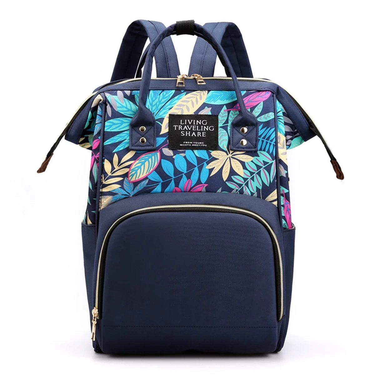 Fashionable Women Backpack with Large Capacity for Traveling Stylish Mommy Bag Heavy-duty Easy To Carry Wide Range of Uses Good Vibrations