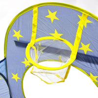 Baby Indoor Ocean Balls Dry Pool Children Space Capsule Toy Tent Tunnel  Toddler Kids Playground Park Foldable Play Playpen 3 In 1 Good Vibrations