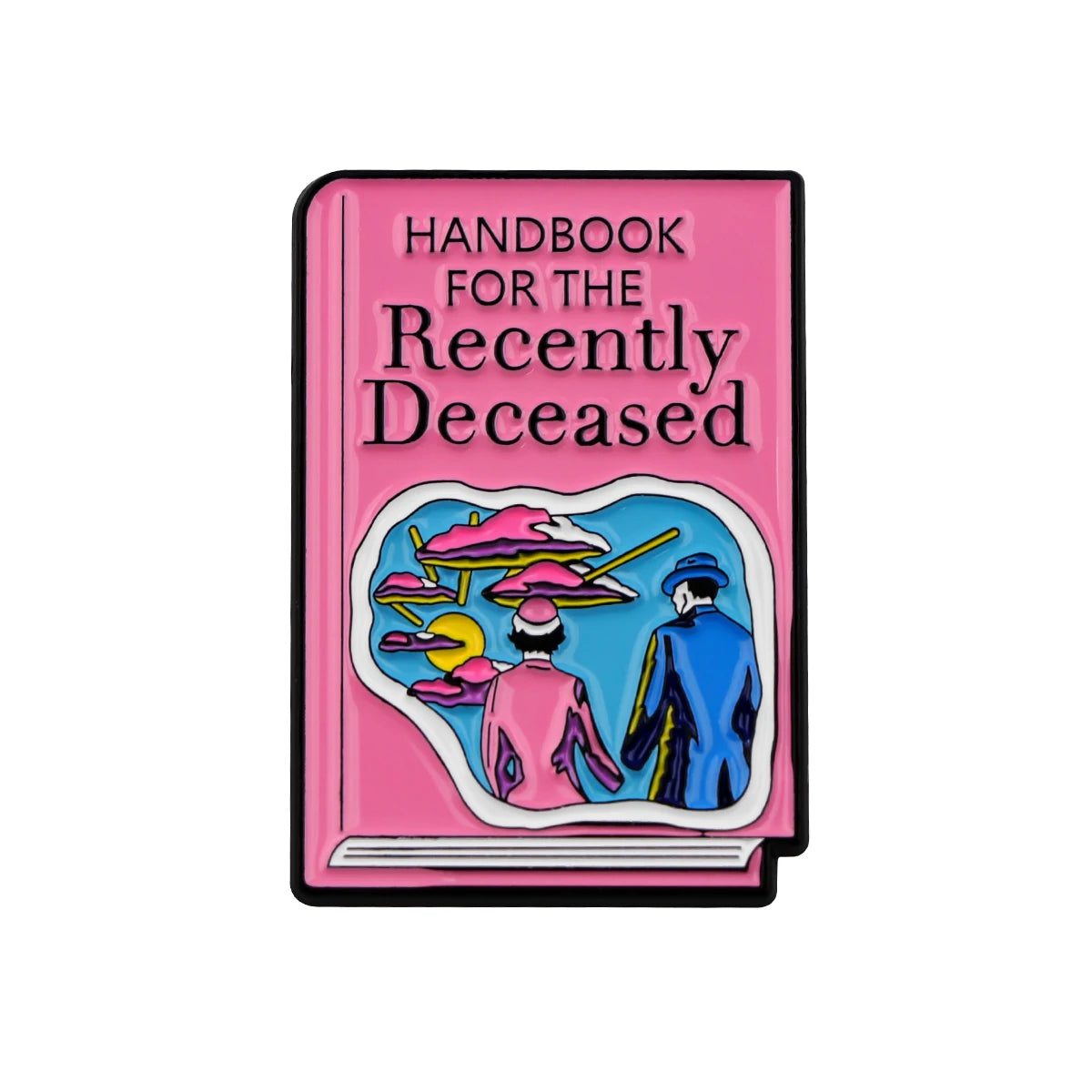 Halloween Accessories Horror Series Enamel Pin Men Women Lapel Pins for Backpack Iron Badges Brooch for Clothes Holiday Gifts Good Vibrations