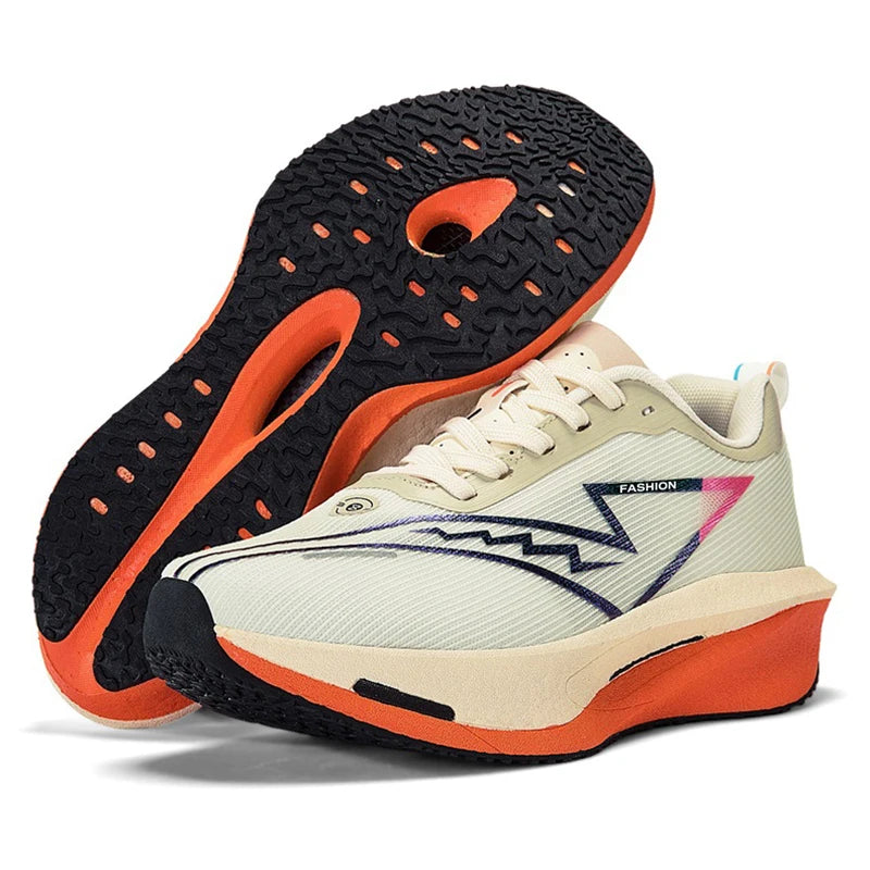 Running Shoes For Men's Speciality Marathon Sports Breathable Nonskid Athletic Sneakers Outdoor Lightweight Fitness Jogging Good Vibrations