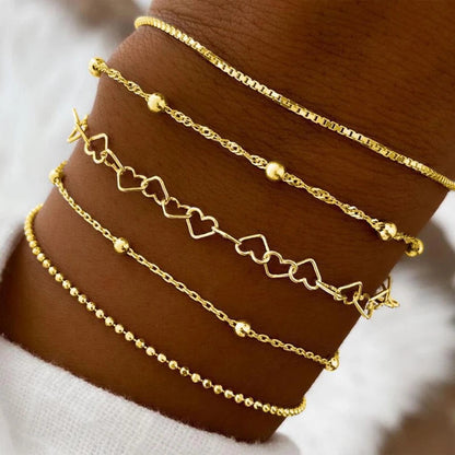 62-Piece Chic Jewelry Set Collection - Jewelry Sets for Women with Earrings, Rings,Bracelet Stylish Accessories for Daily Outfit Good Vibrations