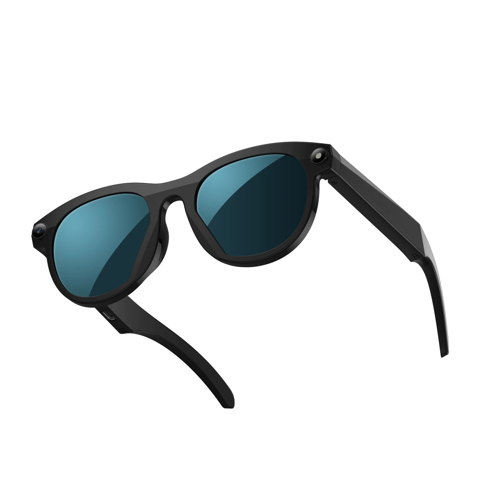 2025 AI Smart Glasses New Interaction With Camera Photo Video Record Translation Music Smart Sunglasses Bluetooth Call Headphone Good Vibrations