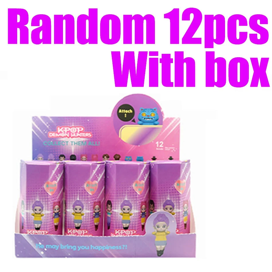 Hot Party Angel KPop Demon Hunters Blind Box Car Decoration Desktop Computer Screen Cupid Hand Fashion Play Doll Birthday Gift Good Vibrations