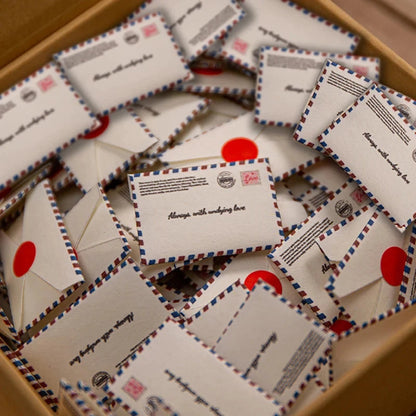 36/99/101/365 Love Notes Gift Set With Mini Envelopes Perfect For Birthdays Valentine's Day Mother's Day Gift Card Envelopes Good Vibrations