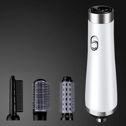 Hair Dryer Portable Comb lonic Hair Straightening Brush Hot Air Curling For Hair Roller Blow Dryer Quick Dry Hair Curler Curling Good Vibrations