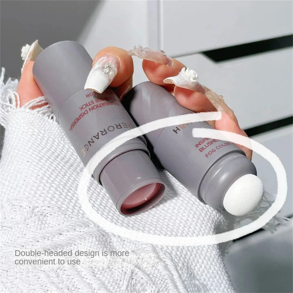 Multi-function Blush Stick Blusher Cream Natural Cheek Face Lip Lasting Waterproof High Color Rendering Brighten Skin Makeup Good Vibrations