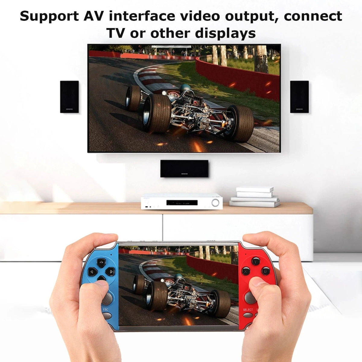 Retro Video Game Console Portable Handheld Gaming Videogame Machine Mini Arcade Player Emulator Smart Gamepad Portatil Retrogame Good Vibrations