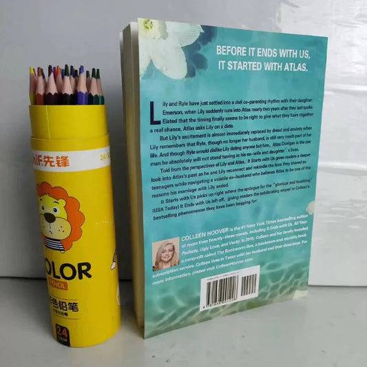 It Starts with Us By Colleen Hoover/It Ends with Us Novels Book In English #1 Sunday Times Bestselling Paperback Good Vibrations