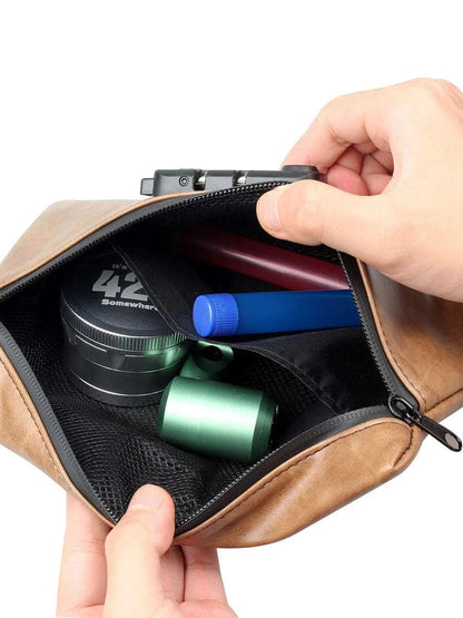 FIREDOG Smell Proof Pouch With Lock Carbon Lined Container Case Storage Bags Good Vibrations Adult Super Store