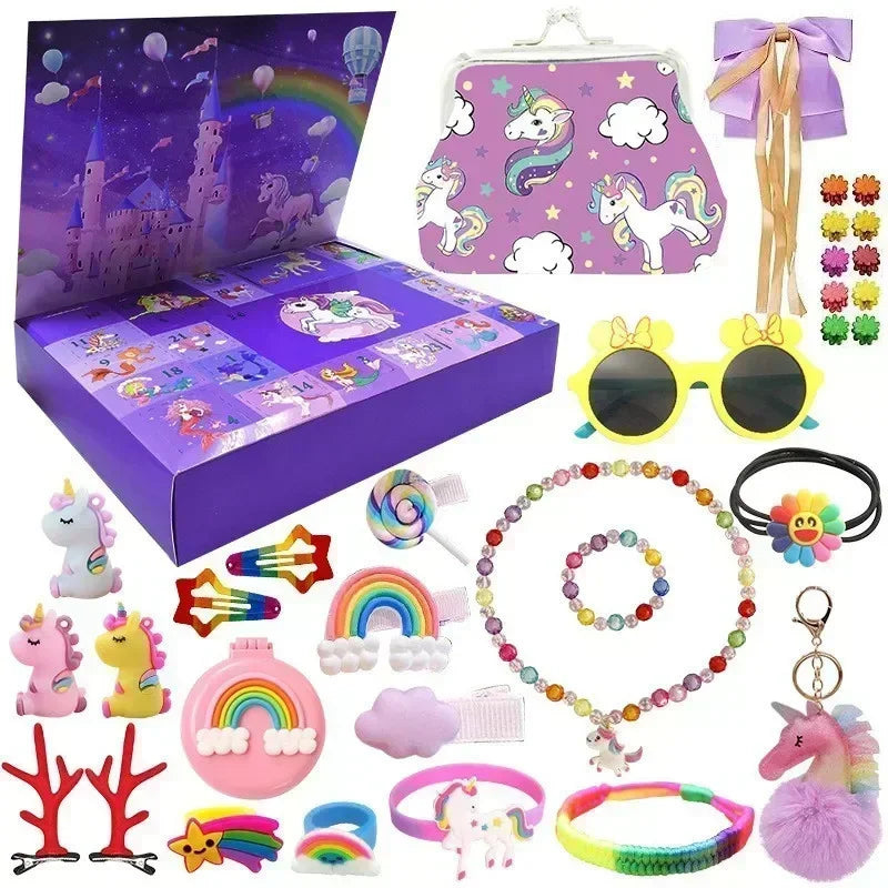 Christmas Advent Calendar for Kid girls boys gift Set for Chritmas Party 24 Days Countdown Calendar calendario de adviento Good Vibrations