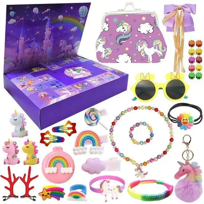 Christmas Advent Calendar for Kid girls boys gift Set for Chritmas Party 24 Days Countdown Calendar calendario de adviento Good Vibrations