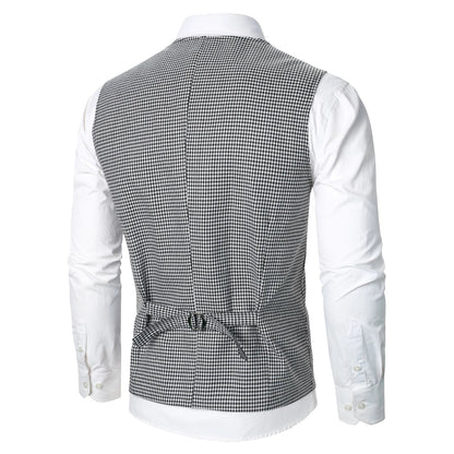 Men Suit Vest Coat Stripe Fabric Open Button Design Classic Design Causal  Business Fashion Slim Fit Men Suit Good Vibrations