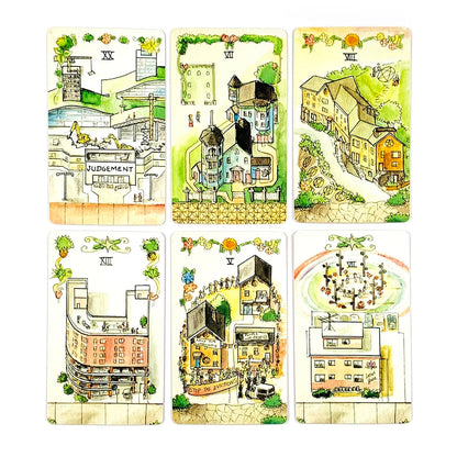 The Housing Tarot Cards 78 Cards English Version Divination Board Games Cards Game Family Gatherings Entertainment Tarot Cards Good Vibrations