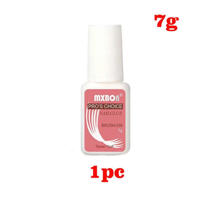 10/5/1pcs Extra-Strong Nail Glue Quick Dry Nail Tips Adhesive Acrylic Nail Glue Professional DIY Rhinestone False Nail Glue Good Vibrations