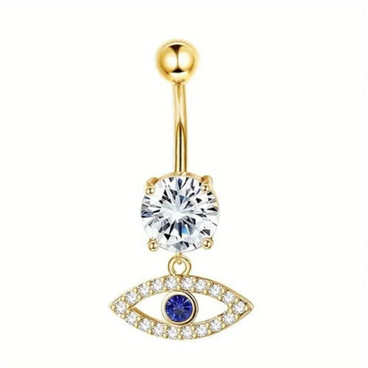 Bobisty 1PC 316L Surgical Stainless Steel Belly Button Ring Dangle for Women Navel Rings Cute Butterfly Clicker Belly Piercing Good Vibrations Adult Super Store