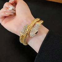 Popcorn Chain Snake Necklace Bangle For Women Punk Fashion Jewelry Party Accessories Designer New Styles Wholesales Gift 2023497 Good Vibrations