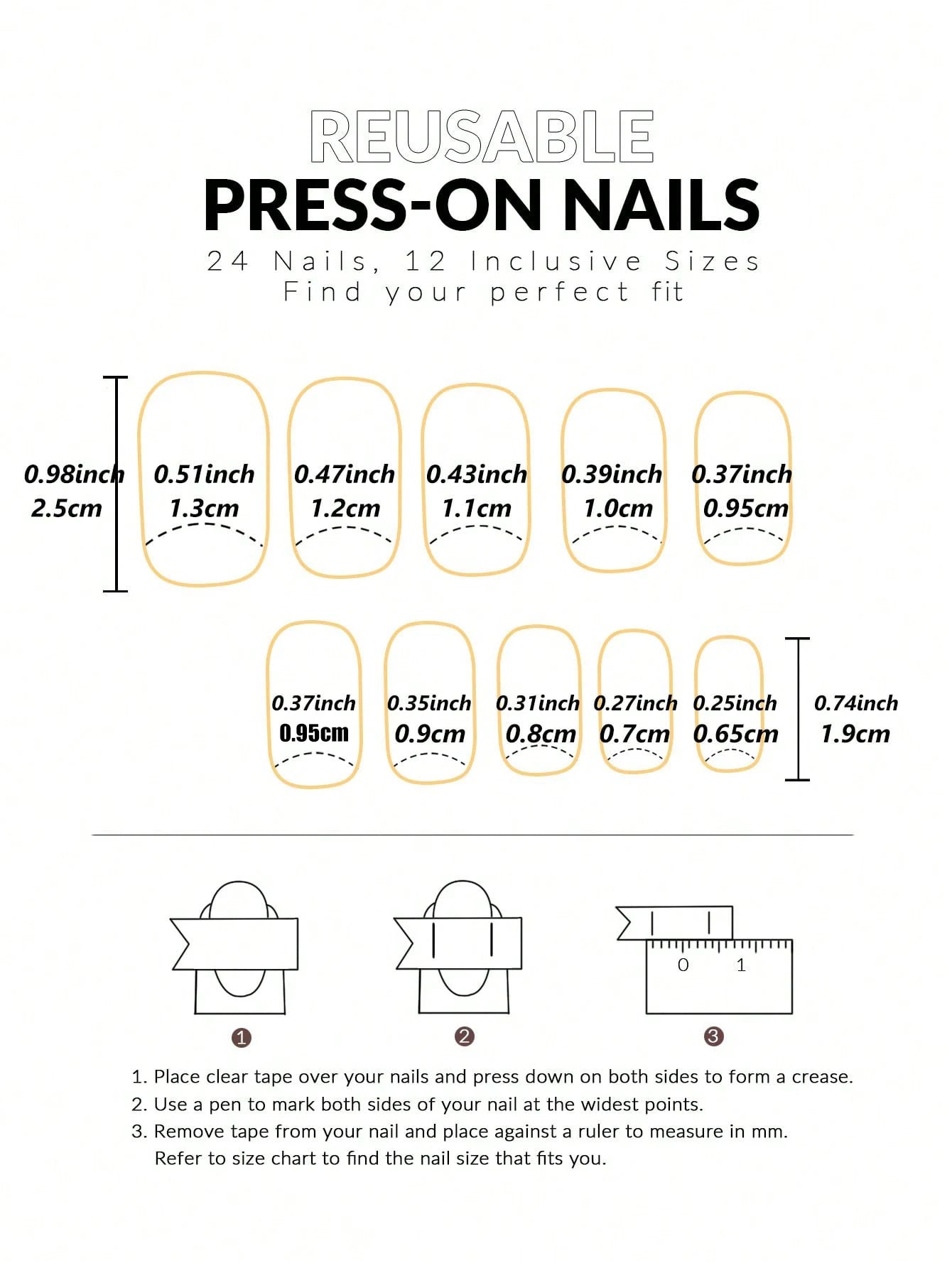 24pcs Press on Nails Short Almond Bowknot Black Press on Nails White Pearl Sweet French Tip Press on Nails Cute Nail Artificial Good Vibrations