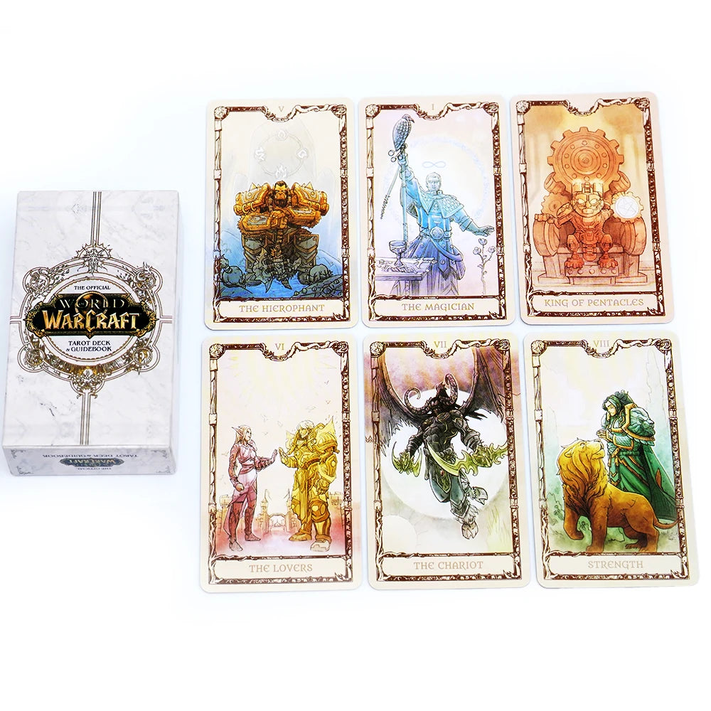 World of Warcraft The Official Tarot Deck and A complete and original Tarot card set for fans of the game and fantasy enthusiast Good Vibrations