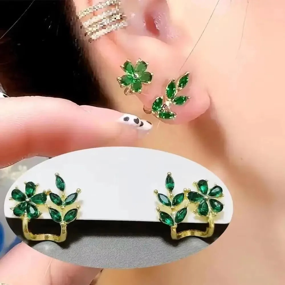 925 Silver Needle Korean Fashion Zircon Geometric Earrings For Women Jewelry 2026 Trending Luxury Crystal Cross Stud Earrings Good Vibrations