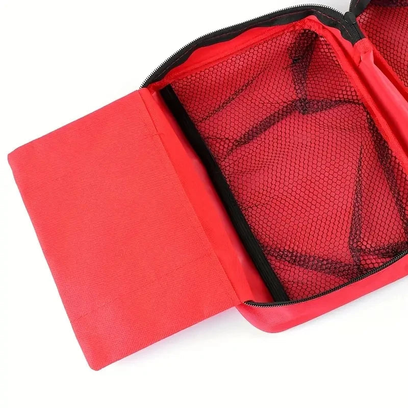 Emergency First Aid Kit With 184 Pieces, Portable Survival First Aid Kit For Home Outdoor Rescue Good Vibrations