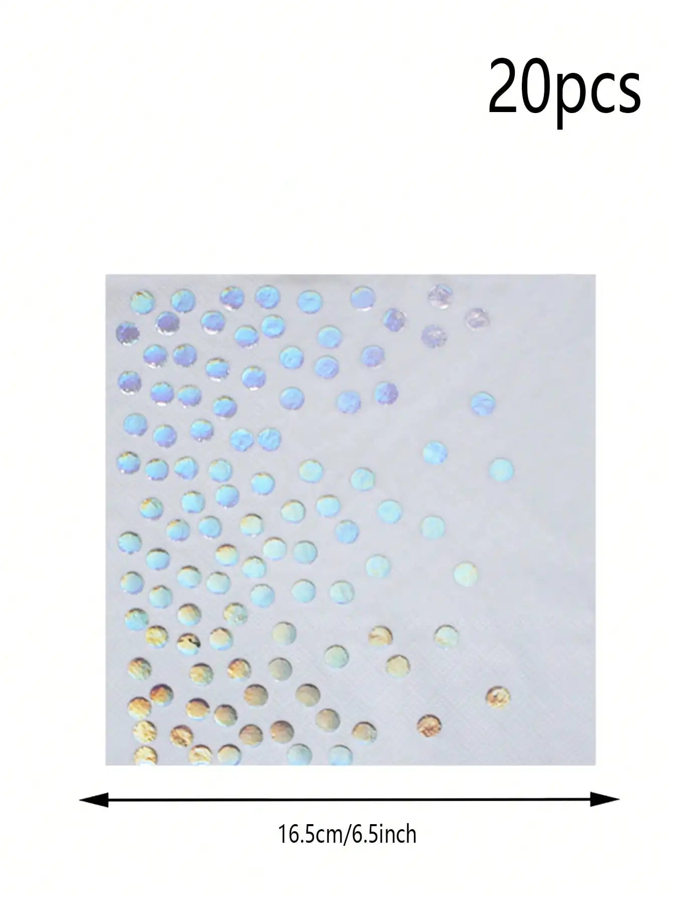 Rainbow Party Supplies Decorations, Holographic Paper Plates and Napkins Set for Birthday Wedding Holiday Party, Christmas Good Vibrations