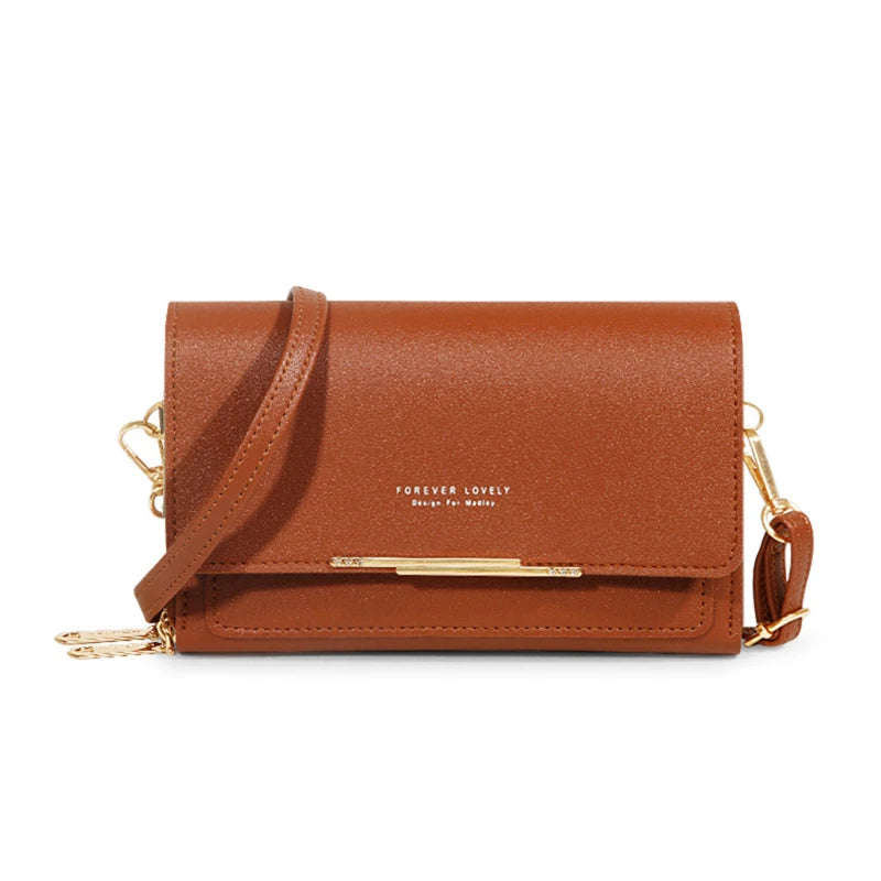 Women's Wallet Korean Handbag Multi Card Large Capacity Casual Shoulder Bag Mobile Phone Packet Fashion New Style Good Vibrations