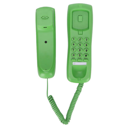 Landline Phone Wall Mountable Telephone Desktop Fixed Wired Phones with Mute Pause Function for Office Home Hotel Phone Good Vibrations