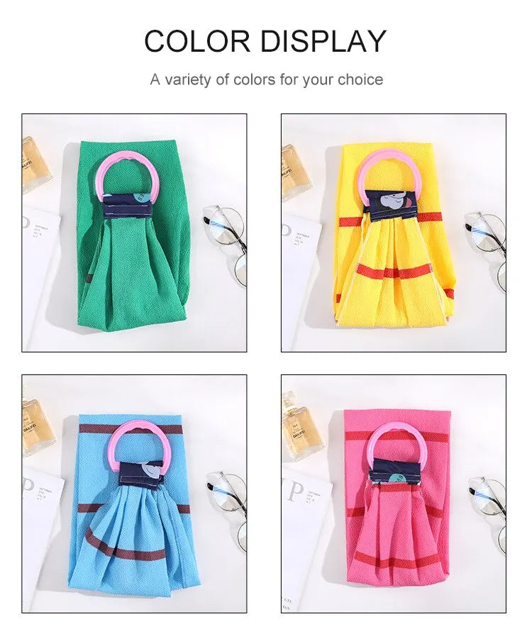 Bath Washers A Long Back Pulled Stripping and Scrubbing Bath Towel for Rubbing Wash and Rub Dirt Good Vibrations