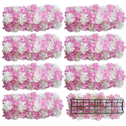 Wedding Flowes Artificial Flower Wall Panels White Flowers For Wedding Decoration Anniversary Decor Festive Party Supplies Good Vibrations